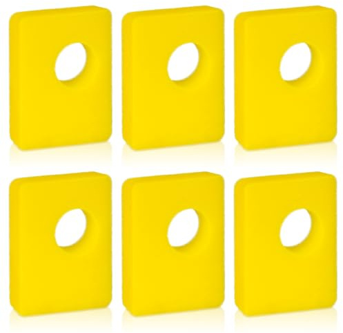 Kurihina Kompatibel mit 6er-Pack Luftfilter-Schaumstofffilter für B&S-Motor MTD Troy Bilt Rasenmäher, Luftfilter passend für 09P602 550E-550EX Serie 09P000, 08P000, ersetzt 796579, 5434,799579,4248