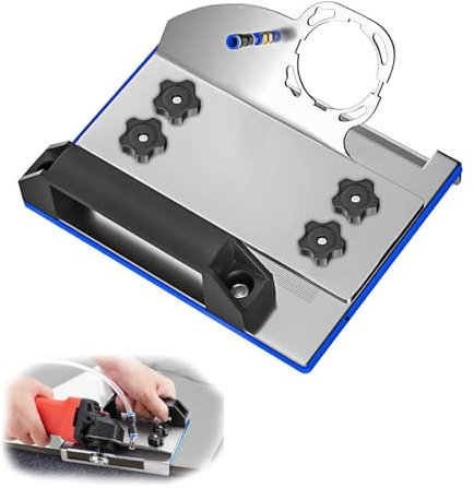 45 Degree Tile Chamfering Tool - 45° Professional Angle Grinder Stand, 45 Degrees Cutting Grinder Tool, Tile Tools Product, Ceramic Tile Cut Tool Suitable for 100 Type Angle Grinder, Safe & Durable