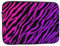 Custodia portatile per laptop da 12 pollici, semplice borsa per laptop o tablet con zebra colorata