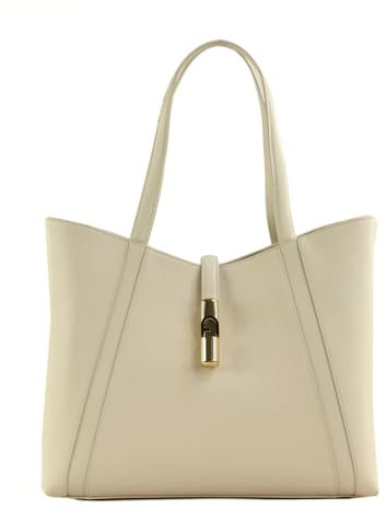 Furla Goccia Tote Bag L Panna