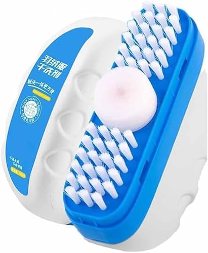 Daunenjacken-Reinigungsspray mit Bürste, Aktiver Fleckenentferner, Schnellreinigung von Daunenbekleidung, Fleckenentferner