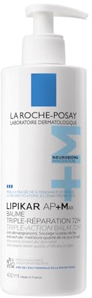 La Roche-Posay Lipikar Balsam AP+Max Bodylotion, Neurodermitis Haut, 400 ml