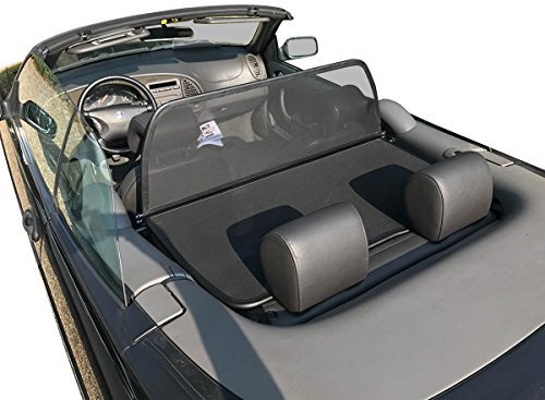 Aperta Windschott passend für Saab 900 NG (1994-1998) 100% Passgenau OEM Qualität Schwarz Windstop Windabweiser