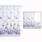 Itian Papillons Imprimé Rideau de Bain Tissu imperméable Rideau de Douche Multi Couleur (180 cm x 180 cm)