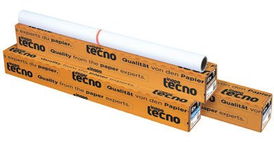 Inapa Tecno Plotterpapier CAD 80 - 0, Inkjet Opak, /m², Hochweiãÿ, 914x50m, G