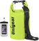 Unigear Dry Bag, 2L/5L/10L/20L/30L/40L/55L, wasserdichter Beutel wasserdichte Taschen Seesack Packsack mit Handytasche und Gurte für Boot und Kajak, Angeln, Rafting, Schwimmen, Camping und Snowboarden