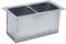 FONDERIA BONGIOVANNI | Schublade aus verzinktem Blech | Ascheauffang | Schublade für Kamin | 29,5 x 15 x 14 H cm