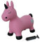 Jamara 460453 – Animal Sauteur Licorne Rose avec Pompe - Favorise Le Sens De L‘Équilibre, Oreilles d‘Animaux comme Support, résistant, Entretien Facile