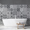 RE-COVERTILES - Adesivi per Piastrelle Bagno e Cucina 12 Pz 15x15 cm - PS00096 Decorazione murale in PVC impermeabile mattonelle mosaico stile cementine Azulejos