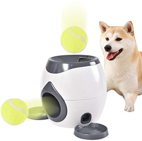 Egosy Dog Activity Memory Trainer Juguetes interactivos para Mascotas y propietarios Pelota de Tenis Pitcher Training Pet Ball Machine