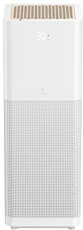 IMUNSEN M-001W Air Purifier with Cypress Wood Filter, H13 True HEPA Filter, 100% Ozone Free, Cyclone Mode, Auto Sleep Mode, Made in Korea- White