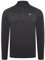 Dare 2b Herren Fuse Up II Core Stretch Lightweight Quick Drying Half Length Inner Zip Chin Guard Dehnbare Mittelschicht, Ebony Grey, S
