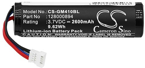 CS-GM410BL Akku 2600mAh Kompatibel mit [HP] 4400W, für [Datalogic] GBT4400, GBT4430, GM4100, GM4100-BK-433Mhz, GM4130, GM4400, GM4430, RBP-GM40, für [Gryphon] GM4100, RBP-GM40 Ersetzt 128000894, BT