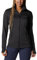 Columbia Donna Giacca in Pile con Cerniera Intera, Black Heather, L