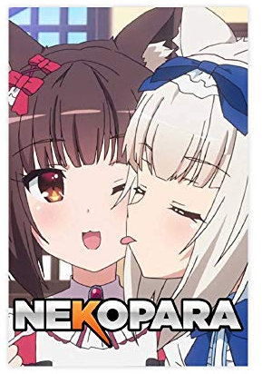 Anime-Poster Nekopara Leinwand Poster Schlafzimmer Dekor Sport Landschaft Büro Zimmer Dekor Geschenk 60 x 90 cm ohne Rahmen Nekopara1