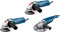 Bosch Professional Winkelschleifer GWS 22-180 J (Leistung 2.200 Watt, inkl.Zusatzhandgriff, Aufnahmeflansch, Spannmutter, Schutzhaube, Zweilochschlüssel)