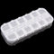 YATEICBC 1 x Portapillole Giornaliero plastica，L'umidità Prova Pill Organizer, Portatile Portapillole Settimanale Impermeabile Grande Pill Dispenser con 12 Scomparti Stagno per Multipla Medicina