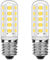 E14 LED Dunstabzugshauben Lampen 3W Entspricht 28W Halogenlampen, E14 Edison Schraube Tageslichtweiß 4000K für Kühlschrank, Dunstabzugshaube, Heimbeleuchtung, Kein Flimmern, Nicht Dimmbar, 2 Stück