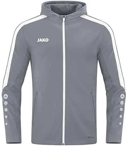 JAKO Power Kapuzenjacke grau, XL Herren