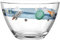 LEONARDO HOME Bambini Avventura Schale für Kinder - Kinderschüssel mit Motiv aus dickwandigem Glas - Inhalt 400 ml, Durchmesser 12 cm - Kinderteller mit Motiv Weltall, 044416