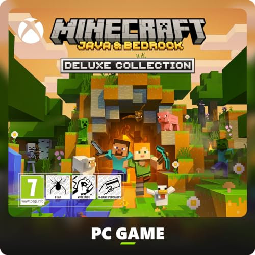 Minecraft: Java & Bedrock Deluxe Collection | Windows 10/11 - Download Code