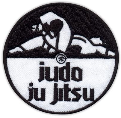 Judo ju Jitsu - Aufnäher - Bestickter Aufnäher / Abzeichen / Emblem