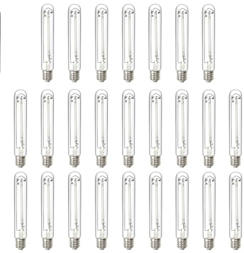 Lucius Packung mit 25 Natriumlampen, 600 W, HPS – Indoor-Anbau – Wachstum und Blüte – maximale Produktion von Früchten und Blumen – E40