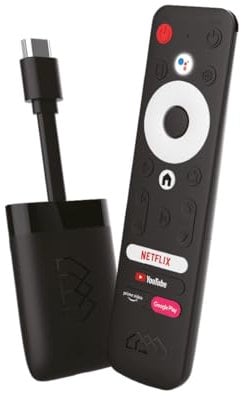 Android TV 4K Stick Dongle Diprogress DPATV3