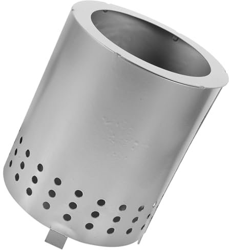 INOOMP Petit poêle portatif Chauffage Portable radiateur Portable Petit Foyer de Table Bol de cheminée de Table brasero de Table Petits foyers pour terrasse extérieure Miniature Métal