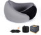 Reisekissen, Premium Memory Foam Nackenkissen für Reisen, Reise Nackenkissen für Flugzeug mit Augenmaske und Ohrstöpsel, Tragbares Flugkissen Nackenstützkissen für Flugzeug, Auto, Zug, Büro