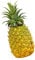 Realistische Ananas Figur, Kunstobst Deko für Zuhause, Stilvolles Ornament, 11cmx27cm