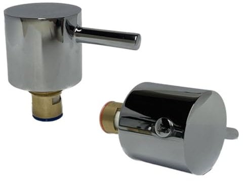 Replacement Chrome Modern Lever Handle Basin Kitchen Tap Reviver Kit Spares
