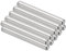PATIKIL 10 Stück 304 Edelstahlstifte Zylinderstifte 4 x 35 mm, Passstifte Dübelstift Regalstifte Metallstifte Unterstützen Hardware für Metallgeräte Möbelinstallation Positionierung