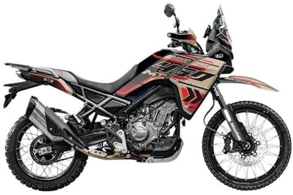 Motorräder Tank Schutz Aufkleber Für CF&Moto 450MT 450 MT Musterdruck-Aufkleber-Kits Für Motorradschutz Und -Dekoration
