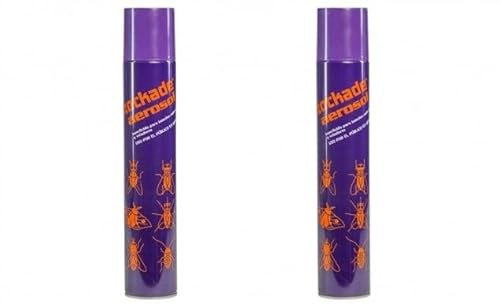 PACK 2 UNIDADES Stockade aerosol forte 750ml - Huvepharma. Insecticida piretroide para insectos voladores y rastreros. Largo alcance.