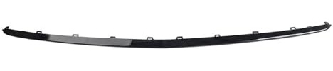 Frontspoiler Mitte Frontschürze Lip Moulding Trim Dekoration Für Mercedes Für Benz EINE Klasse W177 A180 A200 A220 A250 A35 A45 Für AMG LCI 2023-2024 Auto Frontlippe Frontspoiler(Glänzend schwarz)