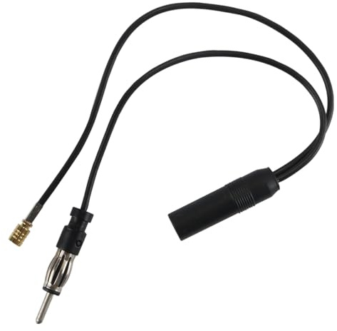 DollaTek DAB FM AM Autoradio Aktivantenne Konverter Adapter SMB DIN Kabel für Fahrzeug Audio