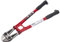 Olympia 39008 - Tagliabulloni con lame in acciaio ad elevato contenuto di carbonio e impugnature in gomma, taglio centrale, lunghezza 20 cm