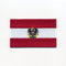 hegibaer 40 x 25 mm Österreich Flagge + Adler Austria Flag Wien Aufnäher Aufbügler 0949 A
