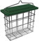 Peckish All Weather Suet Cake Feeder, Green