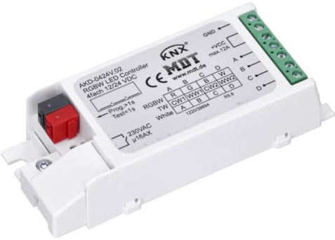 MDT LED RGBW Controller für LED Streifen Heimautomation KNX