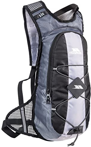 Trespass 15L Blue Cycling Hydration Pack Mirror Silver Reflective One Size