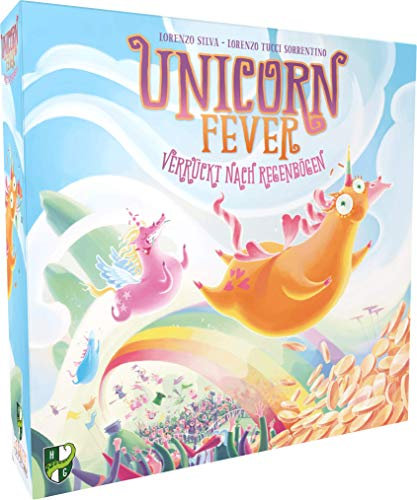 Heidelberger Spieleverlag HR019 Spieleverlag Unicorn Fever Brettspiel