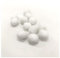 DARO DEKO Schneeball Girlande 180cm mit Glitzer - 4 Stück - Schneekugel Christbaumschmuck