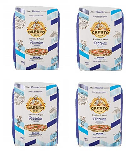 4x WEICHWEIZENMEHL TYP OO Mehl Caputo Pizzeria 5Kg