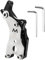MUQZI Fahrrad Scheibenbremse Adapter Konverter, Scheibenbremsenadapter, Fahrrad V Bremse auf Bremsscheibe Conversion, Bremse Mount Heavy Duty 160/180/203 mm Zubehör für hintere Scheibenbremsen