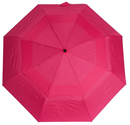 Sturmfester Regenschirm Taschenschirm Auf-Zu-Automatik klein leicht