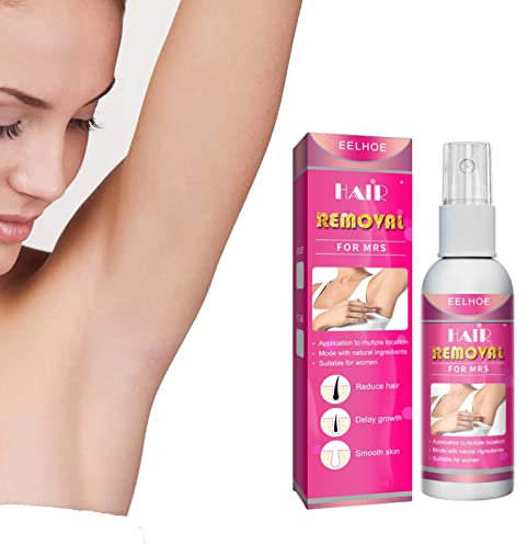 2023 New Junrinogin Semi-permanent Hair Removal Spray, Schmerzfreies Haarentfernungsspray, Stop Hair Growth Inhibitor Remover Cream, Painless Hair Remover (20ml, Rosa)