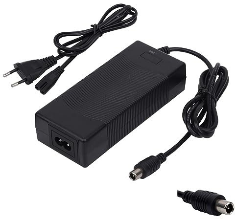 XUNNIU Chargeur Trotinette Electrique 42V 2A, Chargeur pour Xiaomi M365, Chargeur de Batterie de Trottinette, Chargeur Adaptateur Batterie pour Xiaomi M365 / 1s, NineBot ES1 / ES2 / ES4