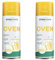 Stanhome Oven Nettoyant pour four en mousse nettoyante – Élimine la saleté incrustée et dissout la graisse brûlée (2 x 400 ml)